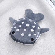 whale shark plush coin purse, view 3 - MRSLM