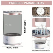 makeup brush cleaner and dryer, view 7 - MRSLM