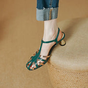 Thin high heel gladiator sandals, view 6 - MRSLM