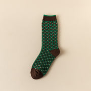 women's winter long wool blend socks, view 2 - MRSLM