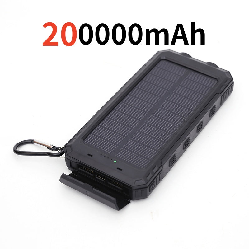Solar-Powerbank mit extrem hoher Kapazität