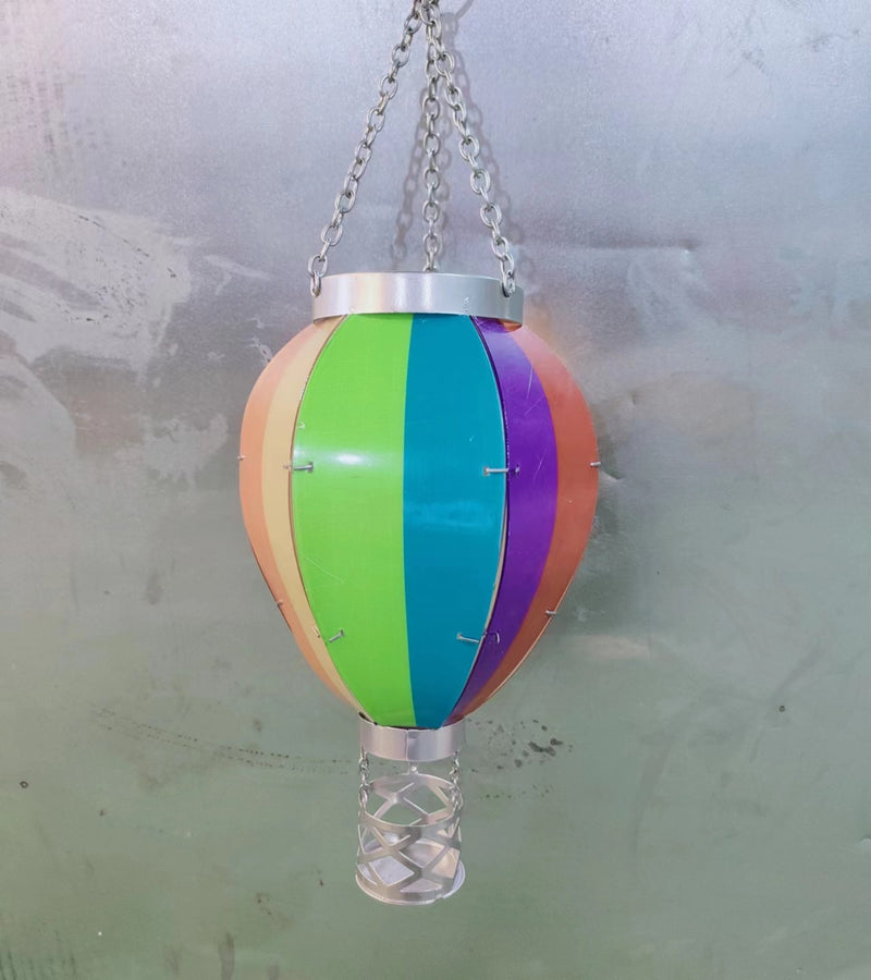 Solar hot air balloon lantern outdoor decoration, view 2 - MRSLM