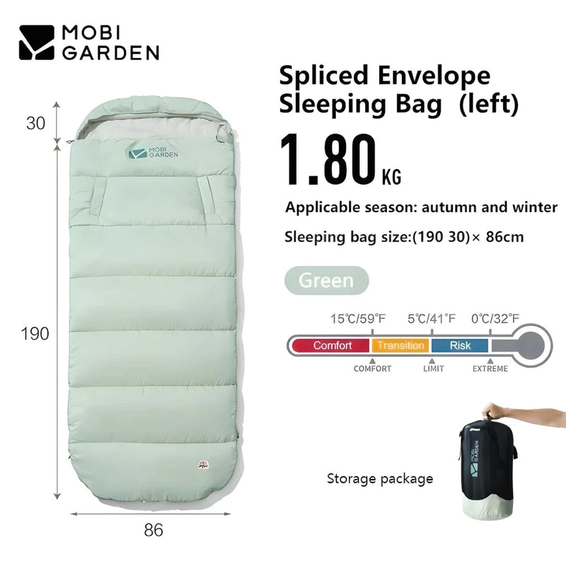 Ultraleichter, warmer, tragbarer Schlafsack für Outdoor-Camping