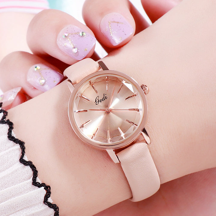 Gradient Belt Waterproof Ladies Watch