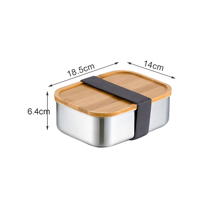 stainless steel bento box, view 2 - MRSLM
