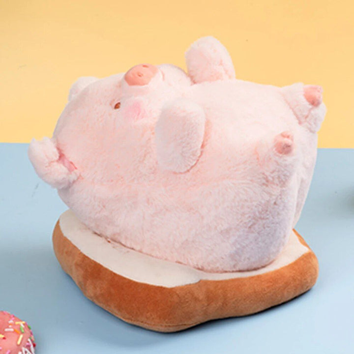 Kawaii Lulu Pig Bread Plush Toy - Adorable Stuffed Animals for Kids