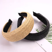 solid color knotted headband, view 12 - MRSLM