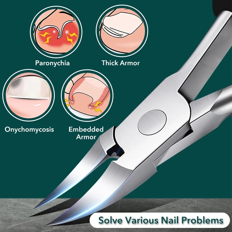 Stainless steel toenail clipper, view 5 - MRSLM