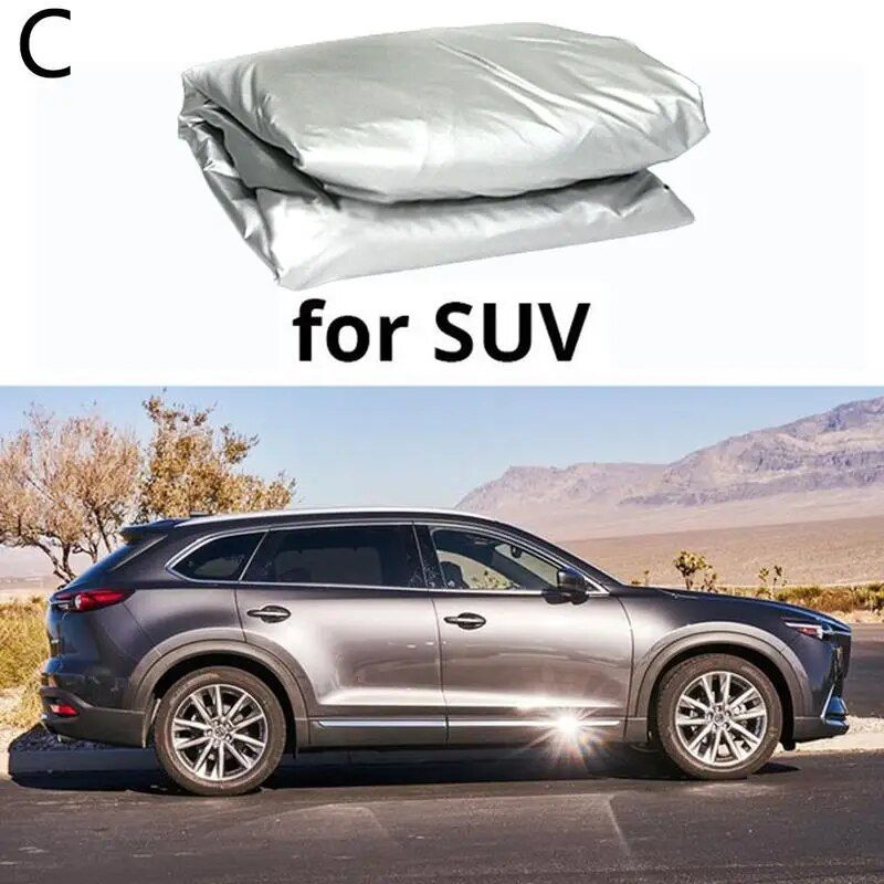 Ultimate Protection Car Cover - Waterproof, UV & Wind Resistant for Hatchback, Sedan, SUV