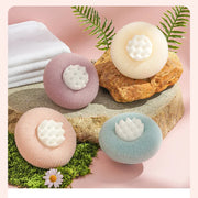 flower pattern suction cup bath sponge - MRSLM