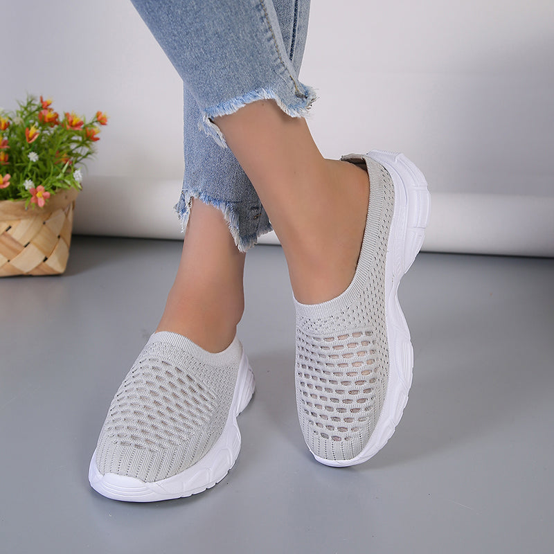 women's mesh platform slippers, view 5 - MRSLM
