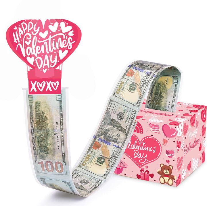 Valentines Day Surprise Box Explosion Gift Creating The Most Interactive Envelope Bounce Creative Diy Folding Paper Money Box