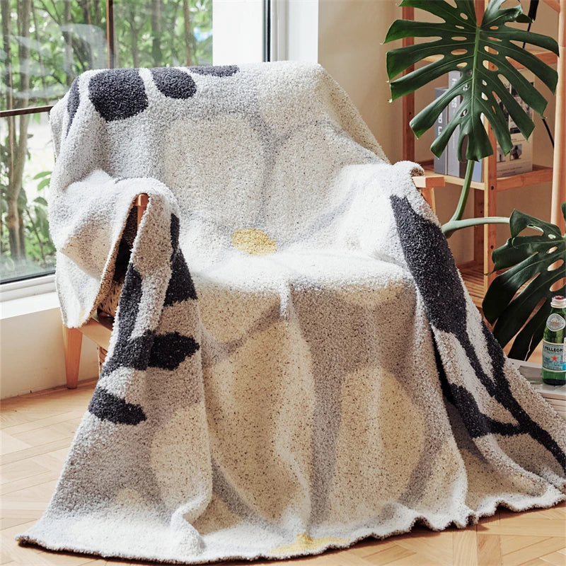 boho floral throw blanket - MRSLM