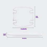 car door handle protection strips, view 9 - MRSLM