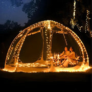 portable star clear camping tent, view 7 - MRSLM