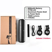 10000 lumen led bike light, view 4 - MRSLM