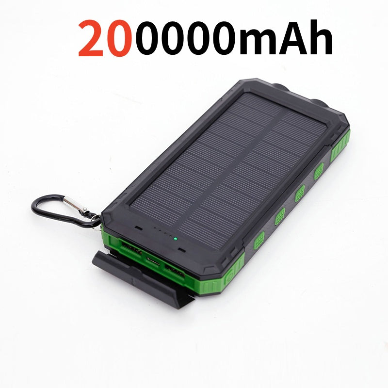 Solar-Powerbank mit extrem hoher Kapazität
