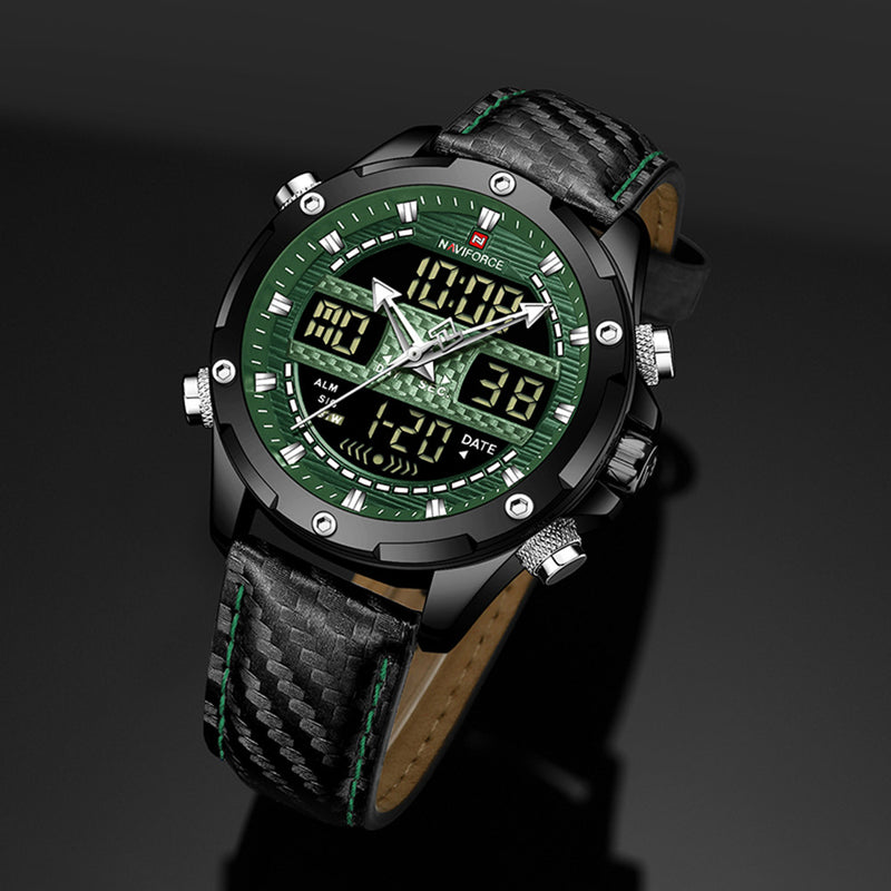 men's dual display sports watch - MRSLM