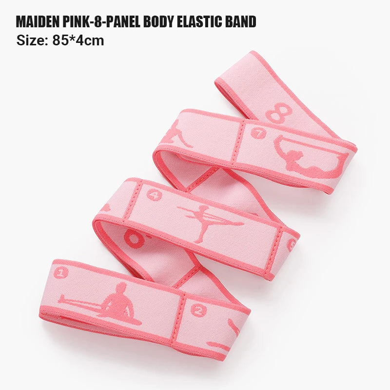 elastic yoga resistance band, view 3 - MRSLM