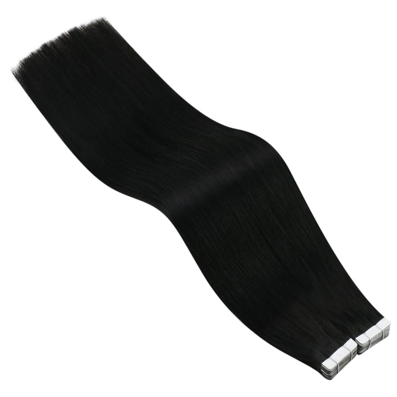 tape-in human hair extensions, view 7 - MRSLM