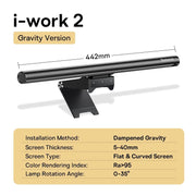 usb screen hanging desk lamp, view 3 - MRSLM