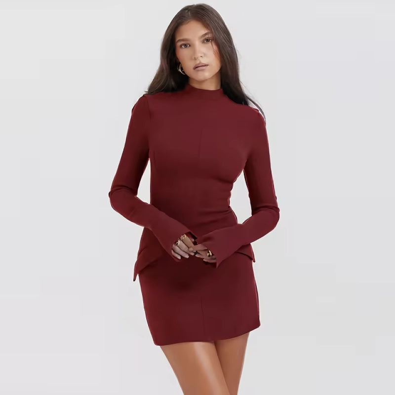 two pocket mini dress, view 2 - MRSLM