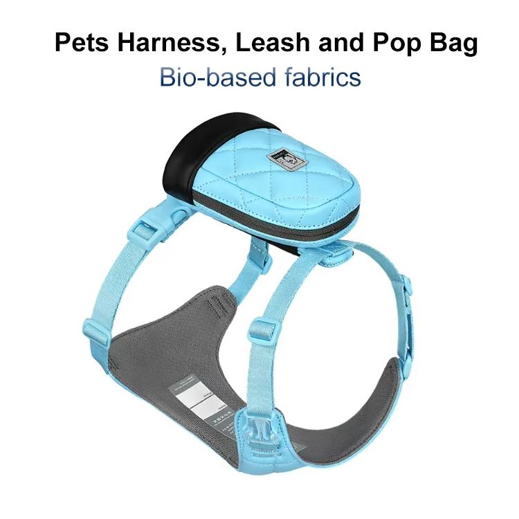 eco-friendly pet harness set, view 4 - MRSLM