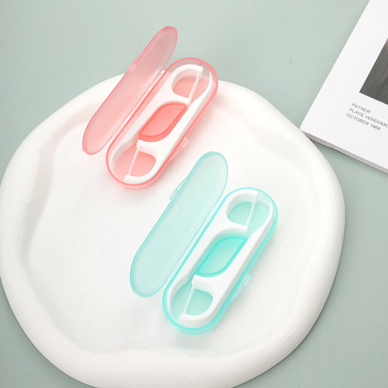 Portable dental floss stick set, view 6 - MRSLM