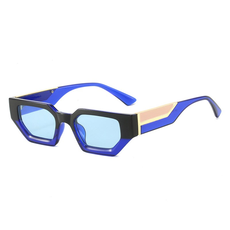 wrap sunglasses with gradient lens, view 4 - MRSLM
