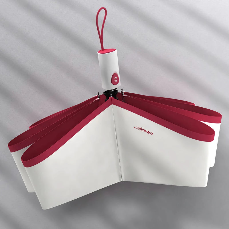 uv protection folding automatic umbrella for women, view 3 - MRSLM