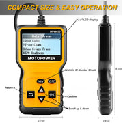 Universal OBD2 scanner, view 5 - MRSLM
