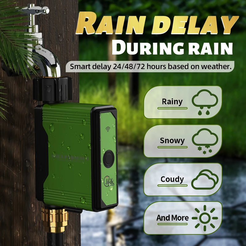 smart garden watering timer with Zigbee and WiFi, view 9 - MRSLM