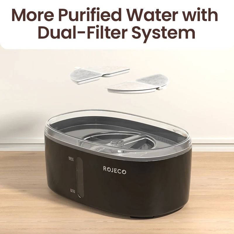 smart automatic pet water fountain, view 6 - MRSLM