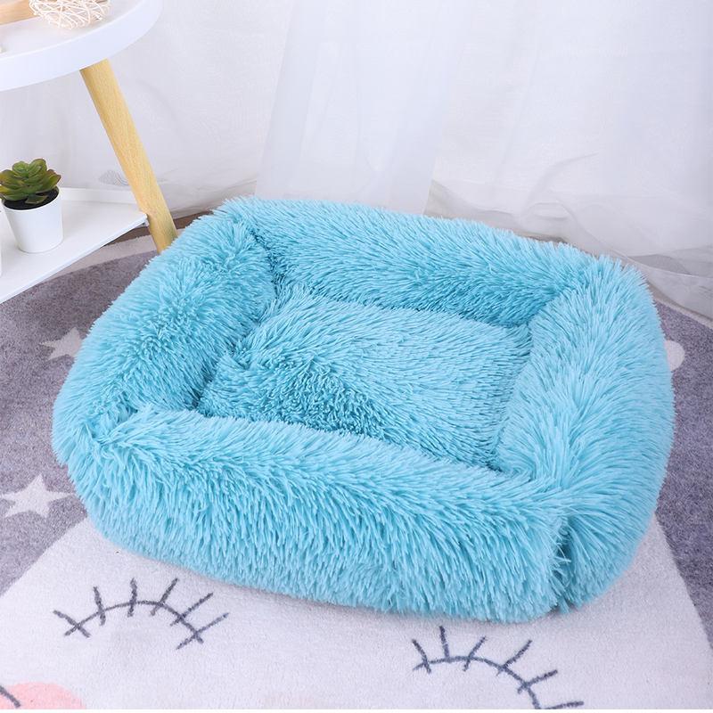 plush dog cushion bed - MRSLM