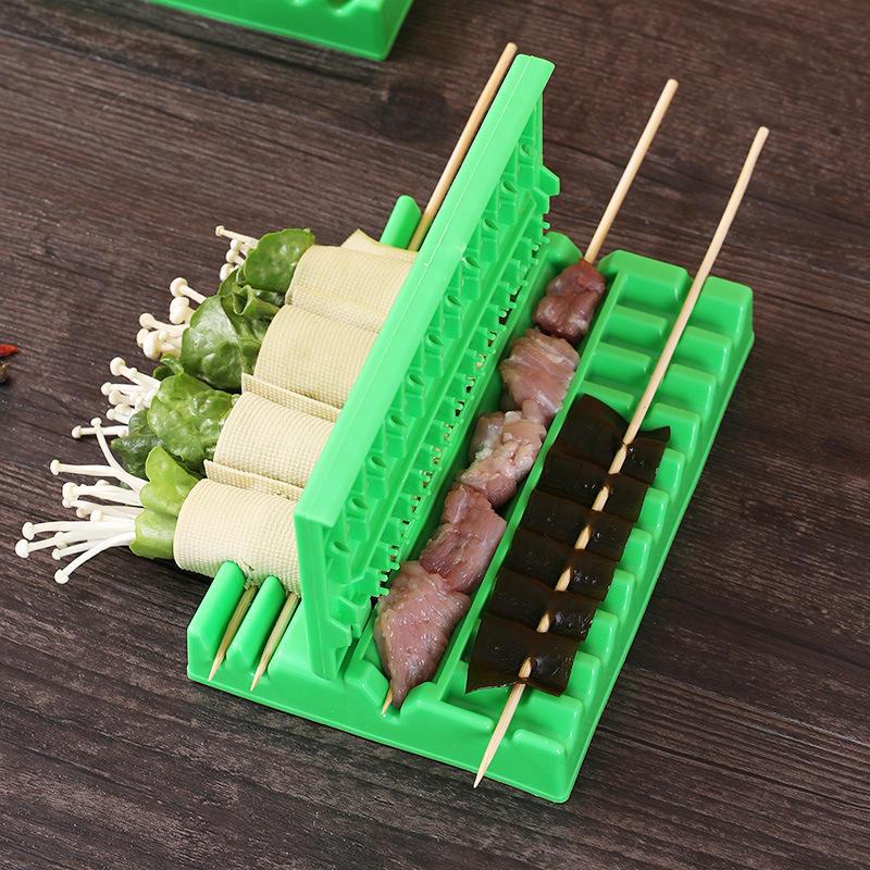 Espetos multifuncionais para churrasco