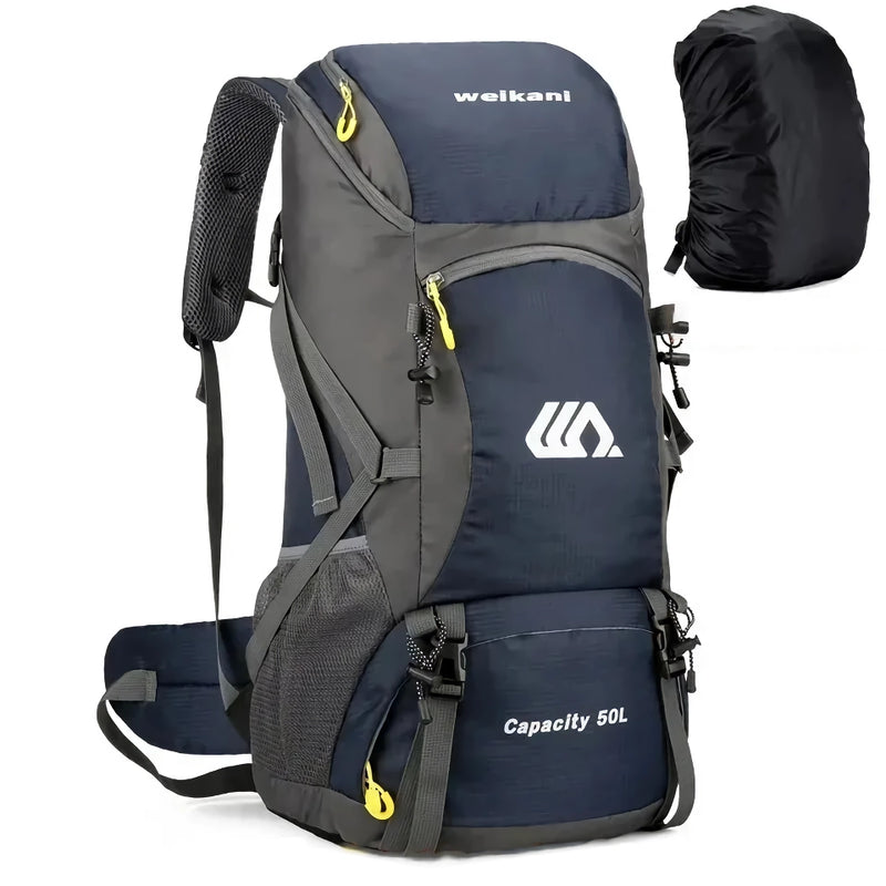 50L waterproof hiking backpack, view 2 - MRSLM