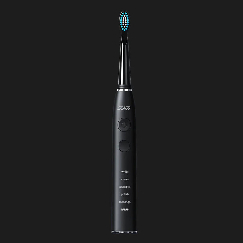 electric sonic toothbrush, view 3 - MRSLM