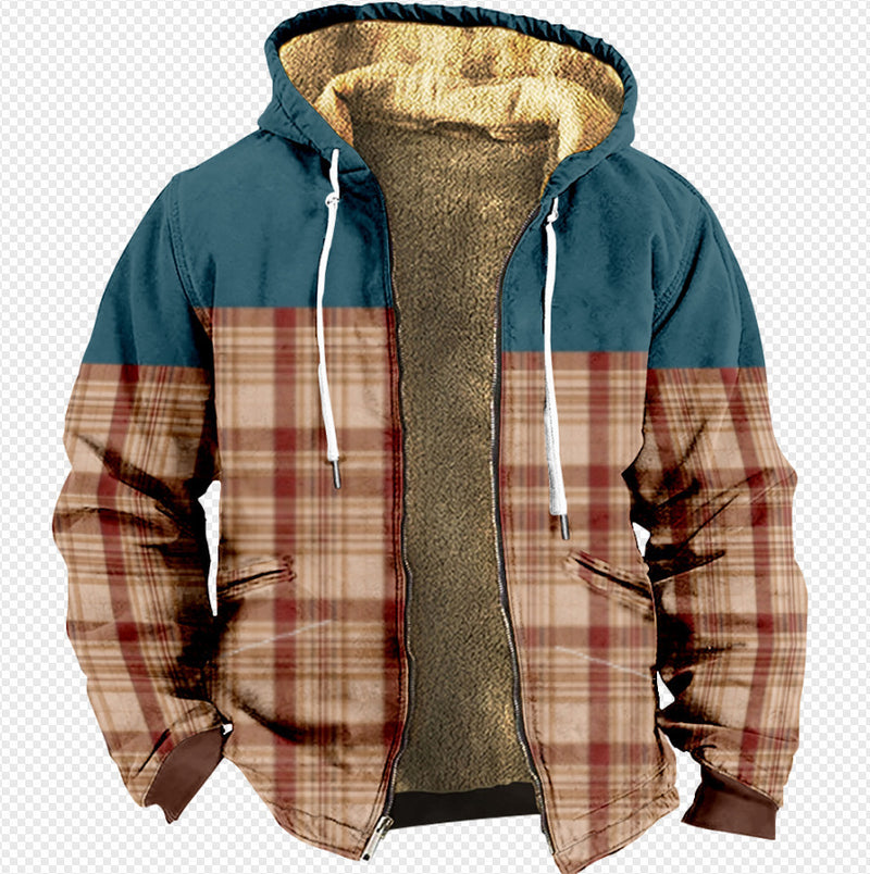 men's fleece-lined winter jacket, view 2 - MRSLM