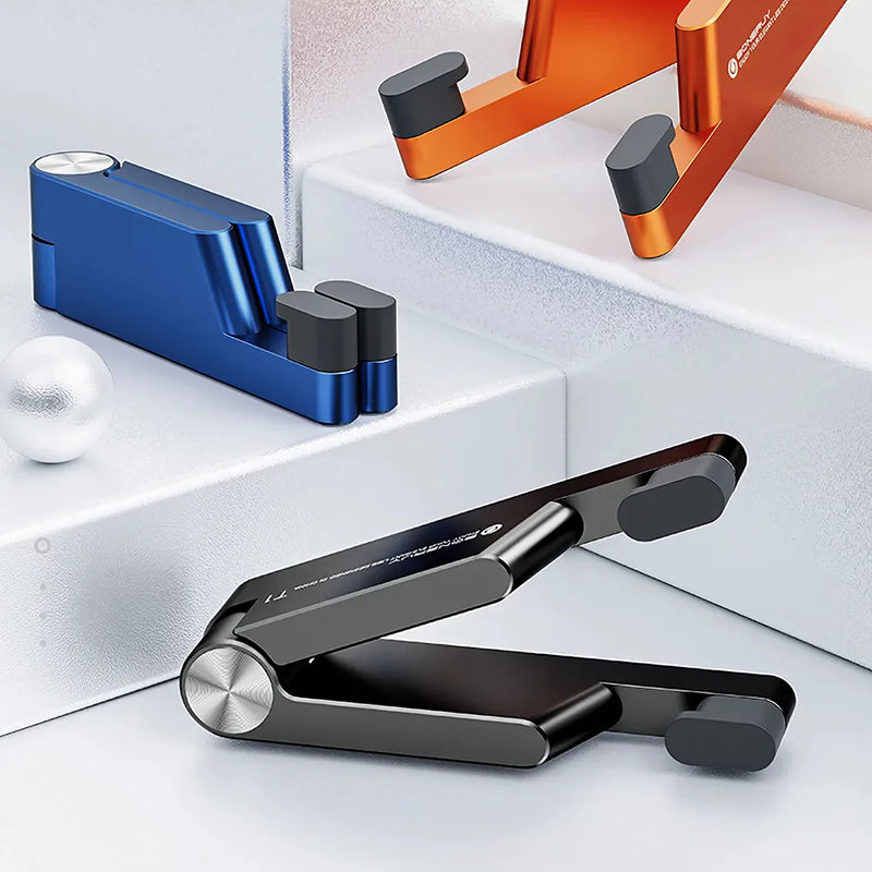 Tragbarer, faltbarer Handyhalter aus Aluminium