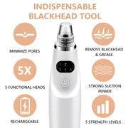 electric blackhead remover vacuum suction tool, view 4 - MRSLM