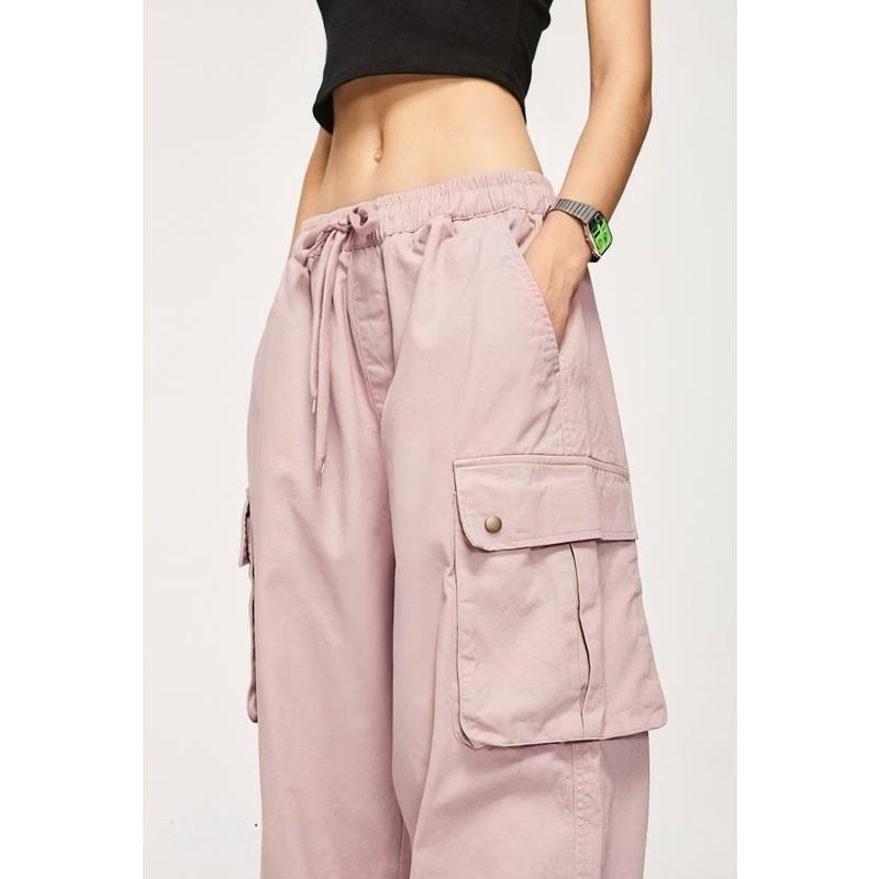 Unisex Safari Style Cargo Pants with Flap Pockets