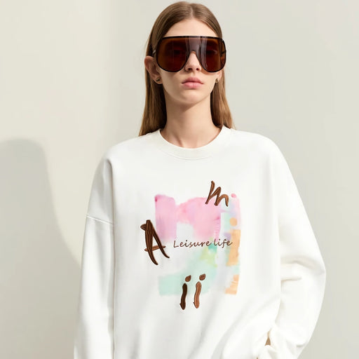Women's college style sweatshirt - MRSLM