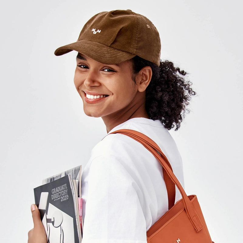 corduroy peaked baseball cap, view 4 - MRSLM