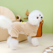fleece pet jumpsuit, view 7 - MRSLM