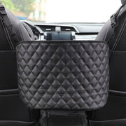 Car seat gap storage net pocket, view 3 - MRSLM