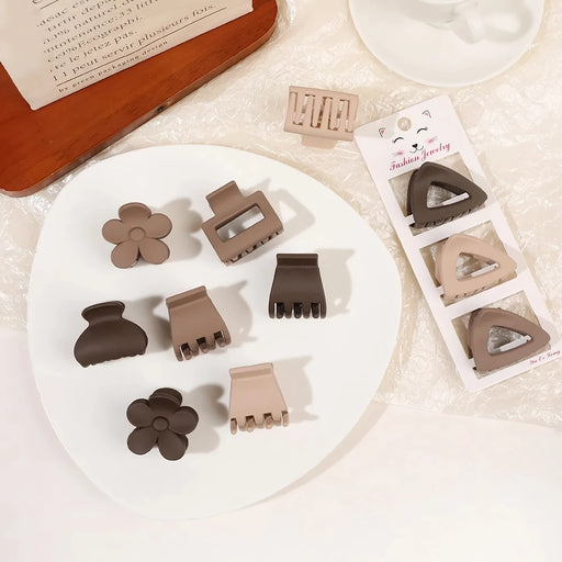 coffee color three-piece hairpin set - MRSLM