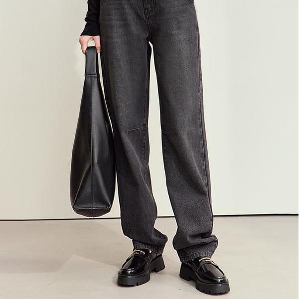 women's vintage loose cotton jeans - MRSLM