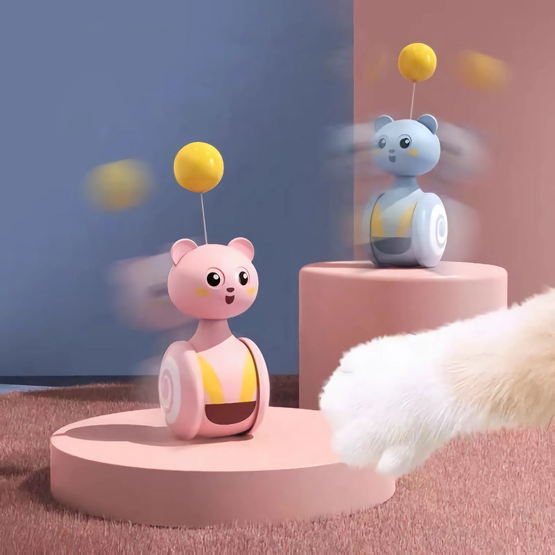 interactive cat tumbler toy, view 6 - MRSLM