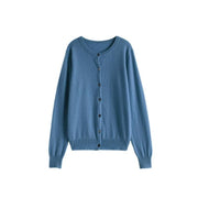 wool single breasted cardigan, view 22 - MRSLM