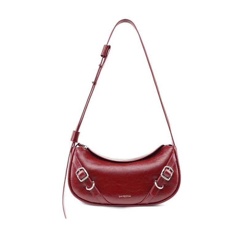 Bolsa Baguette elegante para ombro e transversal